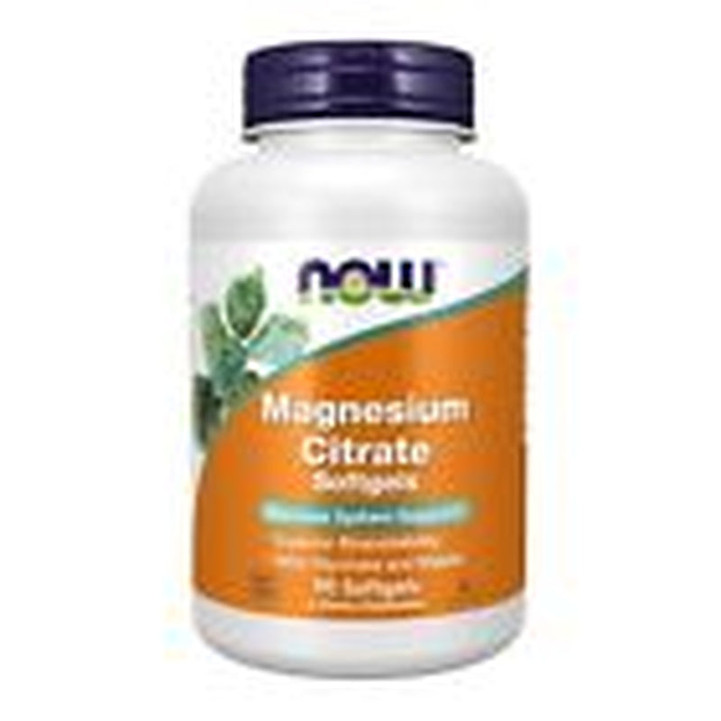 NOW FOODS Magnesium Citrate 90 Softgels